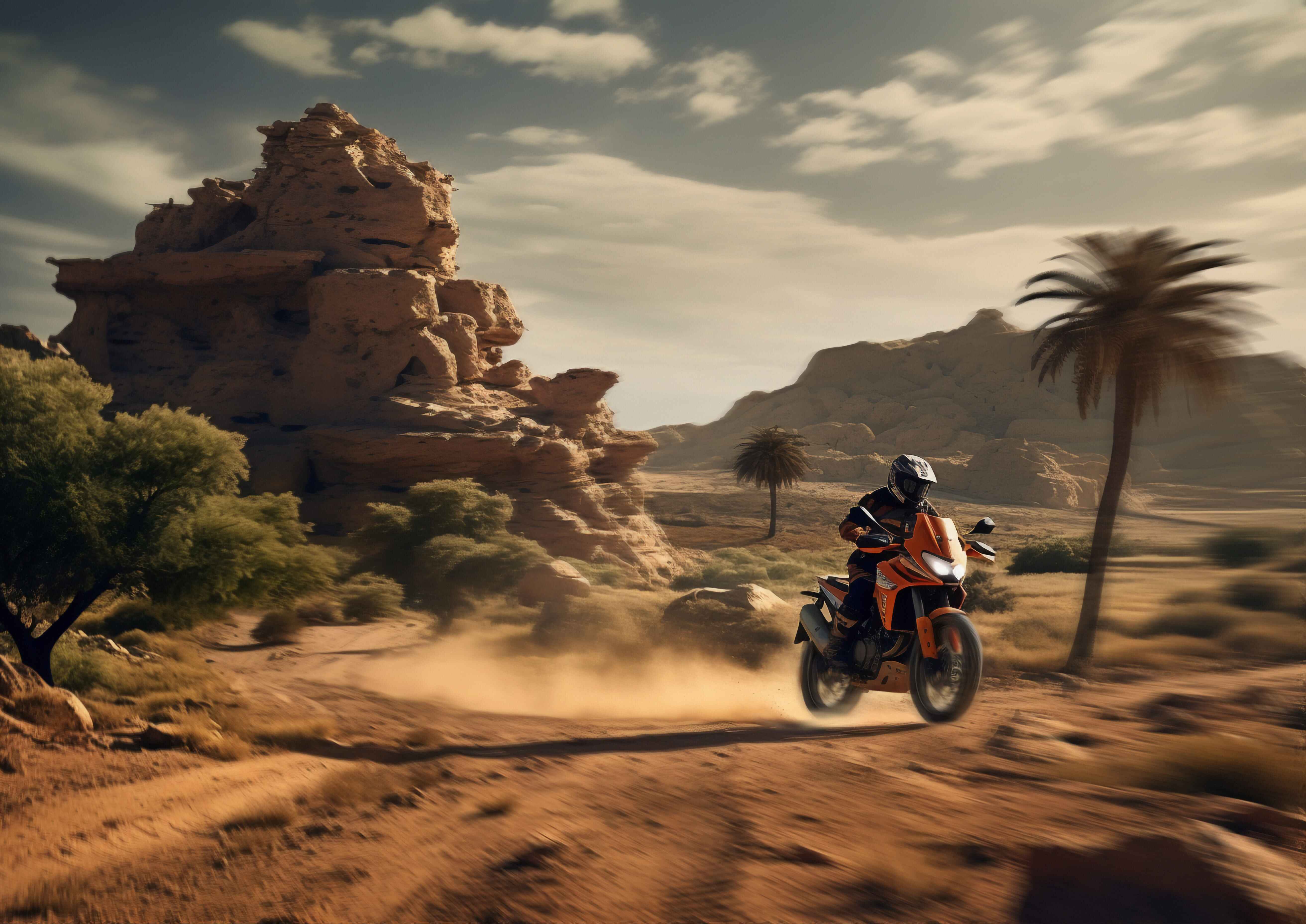 Sunset Ride to Agafay Desert